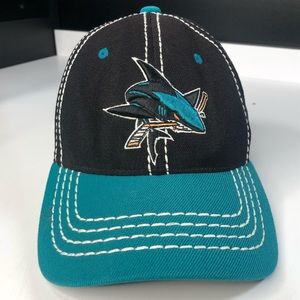 NHL San Jose Sharks Hat Adjustable Zephyr Cap